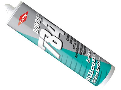 Dowsil 784 Mildew Resistant Glazing Silicone Sealant 310ml Cartridge - White