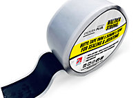 DPM Butyl Tape Radon Membrane Approved. Double-Sided 1.5mm x 50mm x 10mtr Black