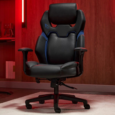 DPS Encode Gaming Chair with Adjustable Headrest, Lumbar Support, PU ...