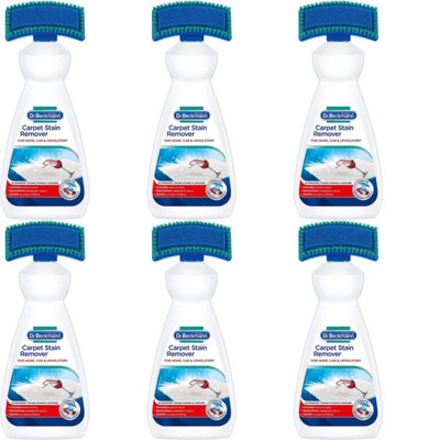 Dr Beckmann Carpet Cleaner & Brush 650ml (Pack of 6)