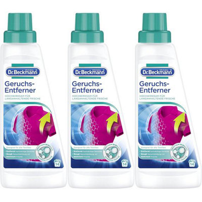DR BECKMANN ODOUR REMOVER IN WASH 500ML. (Pack of 3) DIY at B&Q