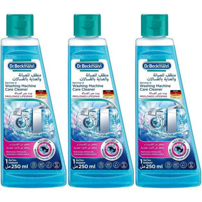 Dr Beckmann Service It Washing Machine Cleaner 250ml (Pack of 3)