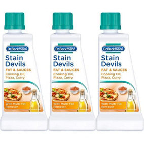 Dr Beckmann Stain Devils Cooking Oil and Fat and Sauces, 50 Ml (Pack of 3)