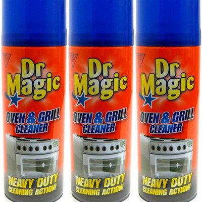 Dr Magic Oven and Grill Cleaner, Aluminum, Red (Pack of 3)