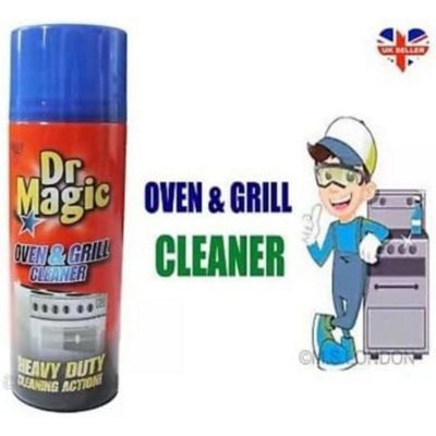 Dr Magic Oven and Grill Cleaner, Aluminum, Red (Pack of 3)