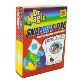 Dr Magic Snatch A Dye 20 Sheet Pack, White, 15cm