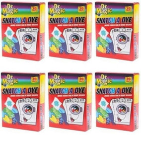 DR MAGIC SNATCH A DYE, WHITE, 15cm (Pack of 6)