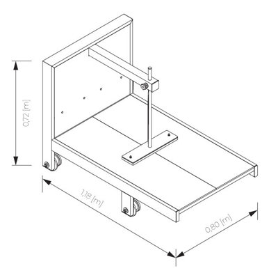 Drabest Ladder Hoist + Trolley for PV modules