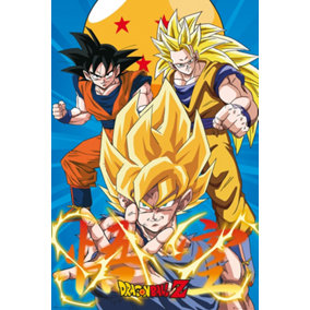 Dragon Ball 3 Gokus 61 x 91.5cm Maxi Poster