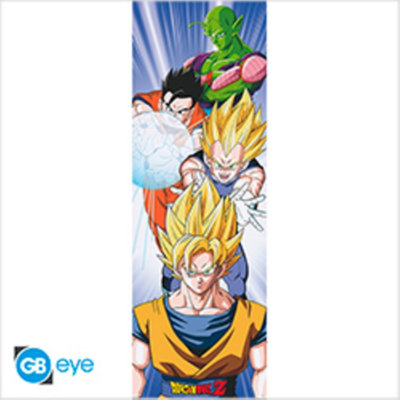 Dragon Ball Saiyans 53 x 158cm Door Poster