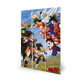 Dragon Ball Super Battle Clash Plaque Multicoloured (29.5cm x 29cm)