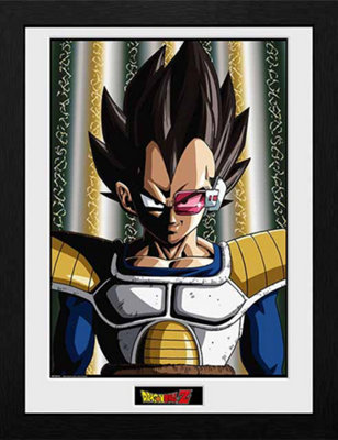 Dragon Ball Vegeta 30 x 40cm Framed Collector Print