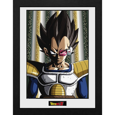 Dragon Ball Vegeta 30 x 40cm Framed Collector Print