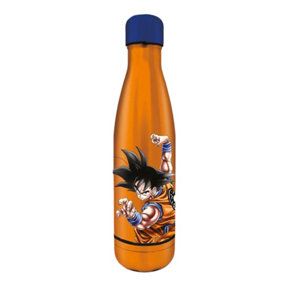 Dragon Ball Z Goku Metal 540ml Water Bottle Orange/Blue (One Size)