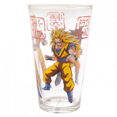 Dragon Ball Z Beer Can glass, Boho Coffee Glass 24 OZ