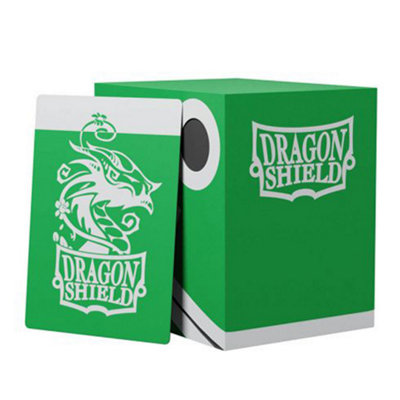 Dragon Shield Double Shell Green/Black Brand New and Sealed