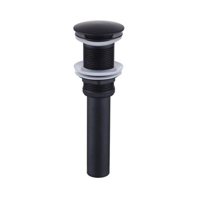 Drain Out Kits Black Faucet Mixer Tap Brass Bathroom Sink Faucet Hot ...
