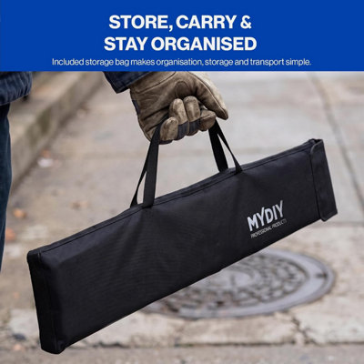 Drain Rod Set 14 Pcs Includes Easy Carry Storage Bag Plunger Double ...