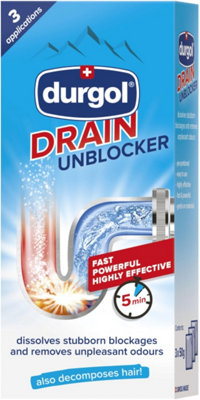 Drain Unblocker: Fast, Powerful and Highly Effective Unblocker (Pack of 2)