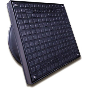 Drainage 320mm Inspection Chamber Cover Square Manhole Drain Cover
