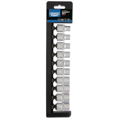 Draper 1/2" Sq. Dr. Metric Socket Set 10 Piece 50236