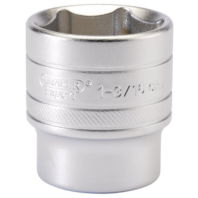 Draper 1/2" Square Drive 6 Point Imperial Socket 1.3/16" 16638