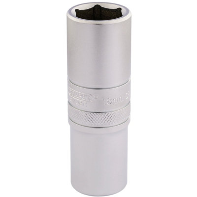 Draper 1/2" Square Drive 6 Point Metric Deep Socket 18mm 16650