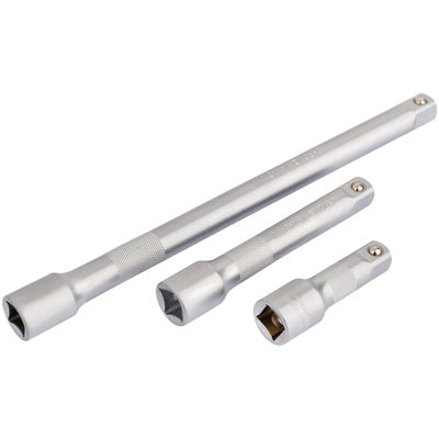 Draper 1/2" Square Drive Extension Bar Set 3 Piece 16426