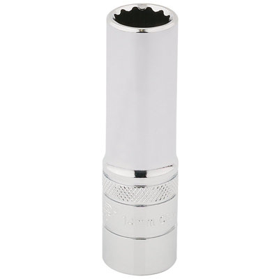 Draper 1/2" Square Drive Hi-Torq 12 Point Deep Socket 14mm 33733