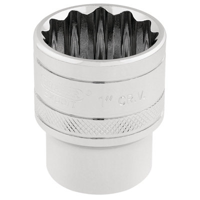 Draper 1/2" Square Drive Hi-Torq 12 Point Socket 1" 33725