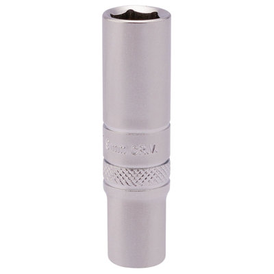 Draper 1/4" Square Drive 6 Point Deep Socket 9mm 82139