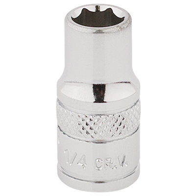 Draper 1/4" Square Drive Hi-Torq 6 Point Socket 1/4" 48444