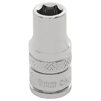 Draper 1/4" Square Drive Hi-Torq 6 Point Socket 6.0mm 32453