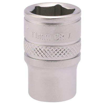 Draper 1/4" Square Drive Socket 11mm 82144