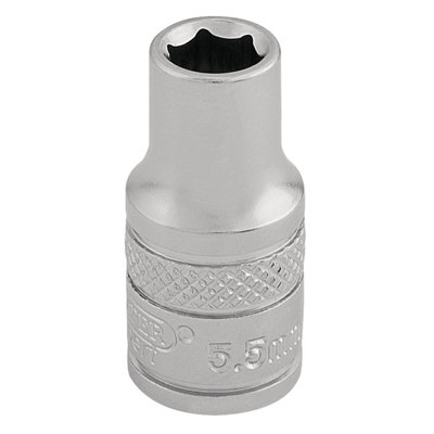 Draper 1/4" Square Drive Socket 5.5mm 16509