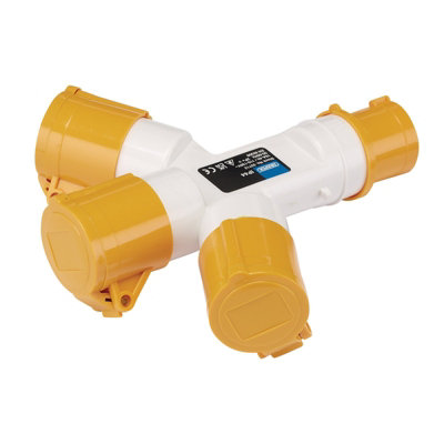 Draper  110V 3-Way Splitter, 16A 03712