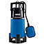 Draper 110V Submersible Dirty Water Pump with Float Switch, 216L/min, 750W 98920