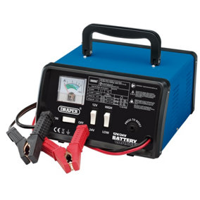 Draper  12/24V Battery Charger, 10.3A 20493