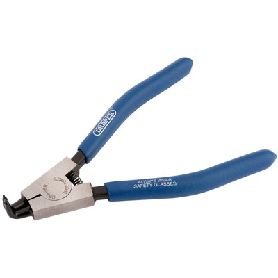 Draper 125mm External Circlip Pliers with90deg Tips 56420