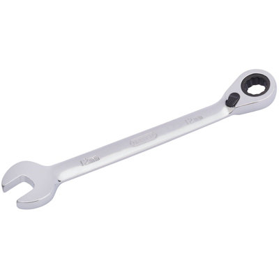 Draper 12mm Draper Hi-Torq Metric Reversible Ratcheting Combination Spanner 51999