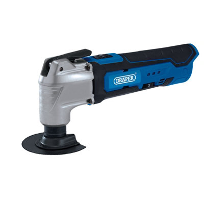 Draper 12V Oscillating Multi-Tool (33 Piece), 1 x Battery, 1.5Ah, 1 x ...
