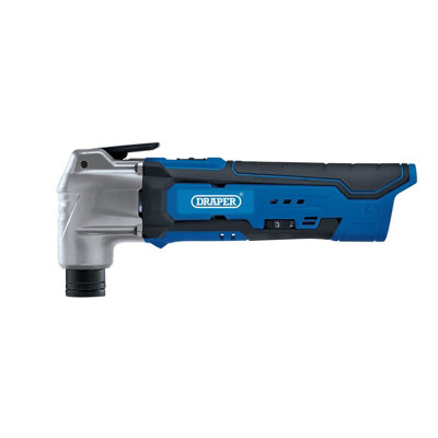 Draper  12V Oscillating Multi-Tool (33 Piece), 1 x Battery, 1.5Ah, 1 x Fast Charger 19392