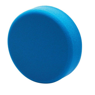 Draper 150mm Polishing Sponge Medium Hook and Loop Blue 15cm 6 Inch 01794