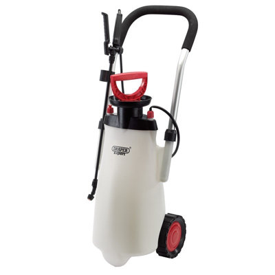 Draper 15L Trolley Pressure Sprayer Garden Plant Watering Pesticide Weed Killer