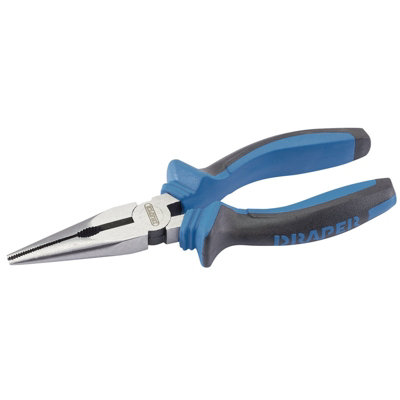 Draper 160mm Soft Grip Long Nose Pliers 44141