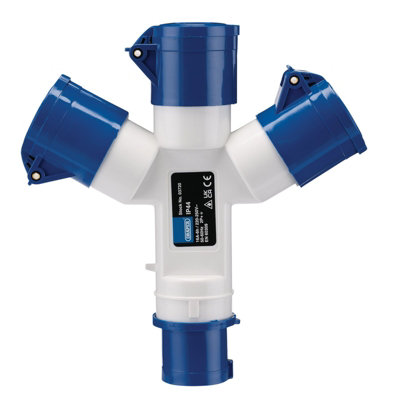 Draper  230V 3-Way Splitter
