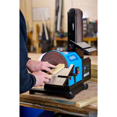 Draper 230V Belt, 100mm and Disc Sander, 200mm, 500W 98525