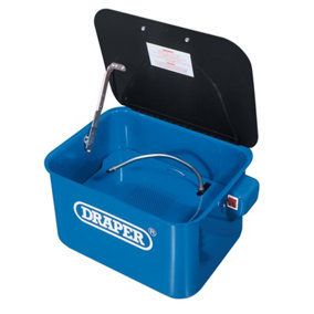 Draper 230V Bench-Mounted Parts Washer, 12L 37826