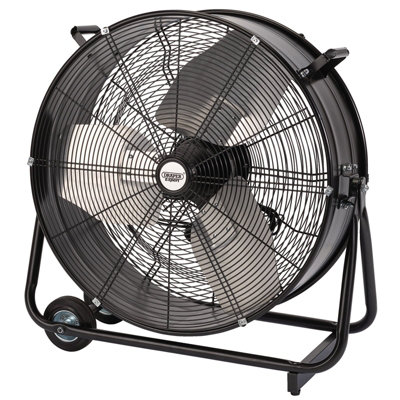 Draper  230V High Flow Drum Fan, 24"/600mm, 330W 99623