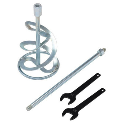 400mm Paint Stirrer Paddle Mixer For Mixing Paints Plasters Cement With Hex Head